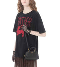 Black Vlogo Signature Mini Satchel