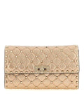 Pink Rockstud Spike Shoulder Bag