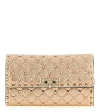 Pink Rockstud Spike Shoulder Bag
