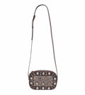 Brown Nellcote Studded Cross Body Bag