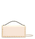 Light Ivory Rockstud Crossbody Bag