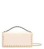 Light Ivory Rockstud Crossbody Bag