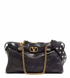 Black Panthea Shoulder Bag