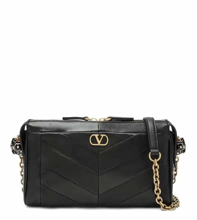 Black Panthea Small Shoulder Bag