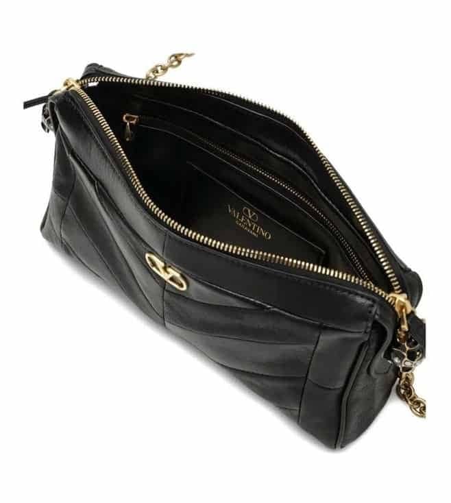 Black Panthea Small Shoulder Bag