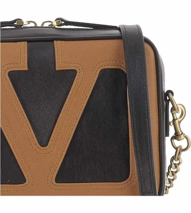 Brown Viva Superstar Leather Cross Body Bag