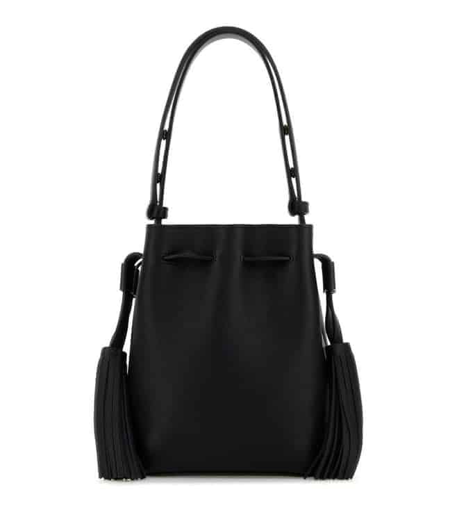 Black So Seau Small Bucket Bag