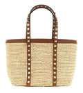 Natural Rockstud Mini Tote