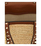 Natural Rockstud Mini Tote