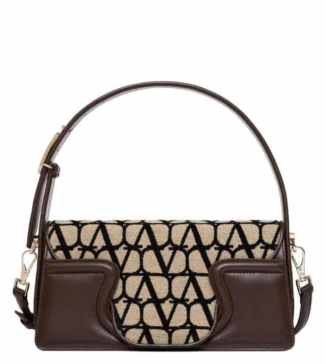 Brown Le Grand Deuxieme Toile Iconographe Shoulder Bag