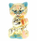 Gold Le Chat De La Maison Clutch