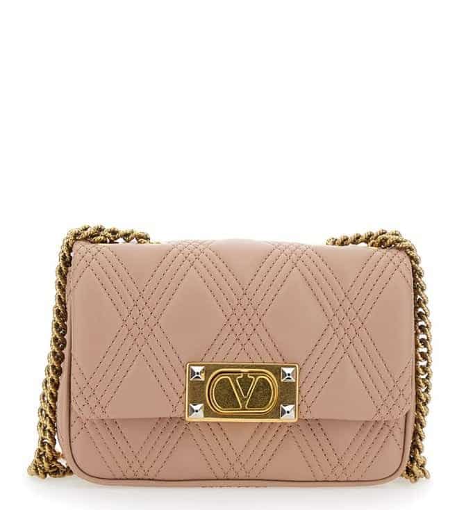 Pink Quilted 67 Shoulder Bag