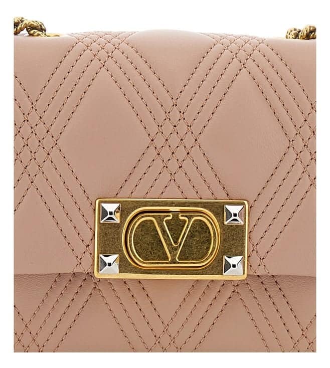 Pink Quilted 67 Shoulder Bag
