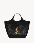 ICARE IN RAFFIA BLACK