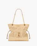 JAMIE SHOPPING IN RAFFIA