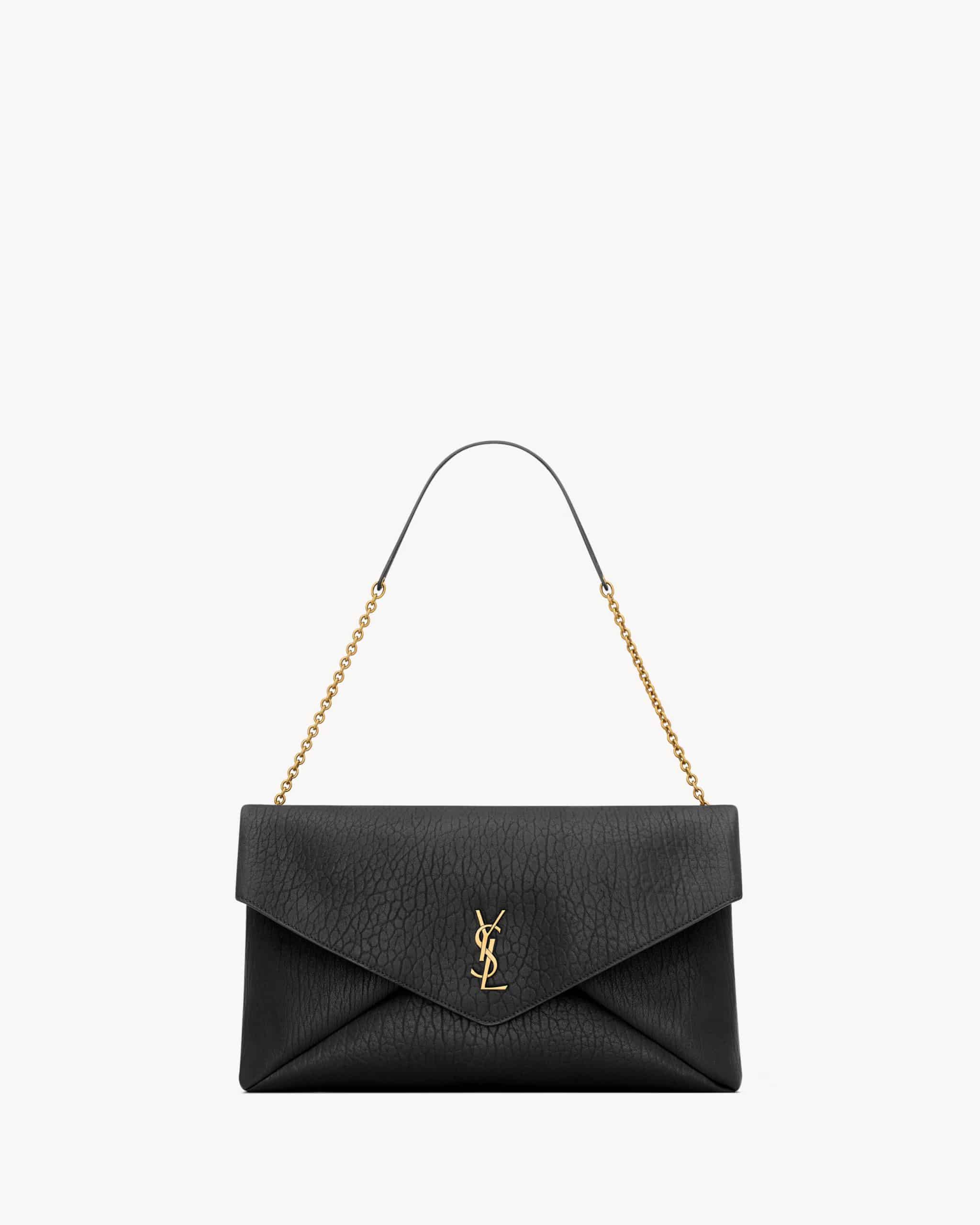 CASSANDRE LARGE POUCH ON CHAIN IN LAMBSKIN