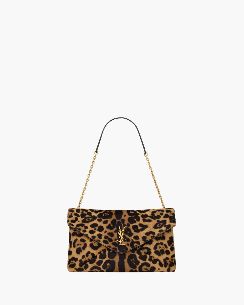 CASSANDRE POUCH ON CHAIN IN PONY HAIR LEATHER