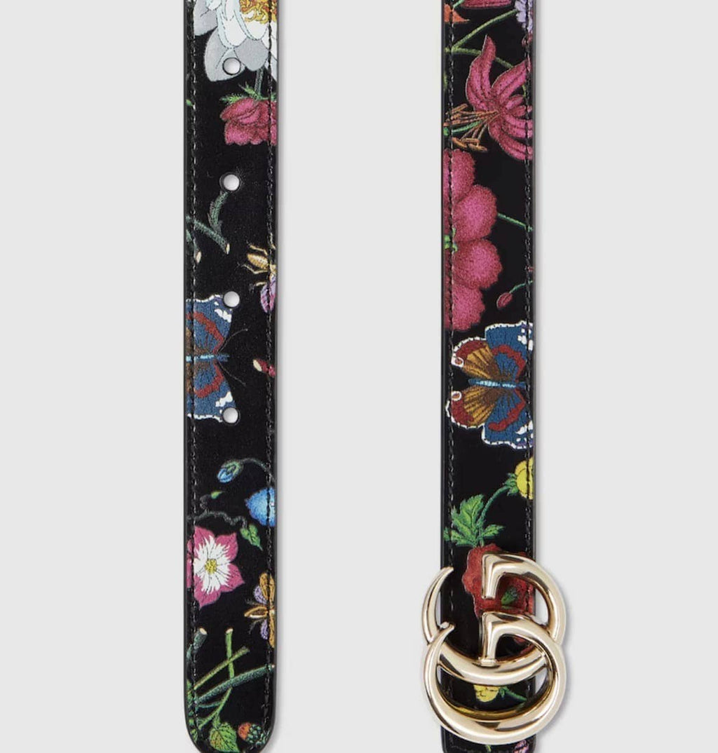 Reversible GG Marmont thin belt