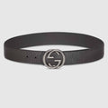 Reversible belt with Interlocking G buckle