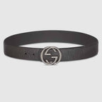 Reversible belt with Interlocking G buckle