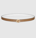 Reversible thin belt