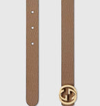 Reversible thin belt