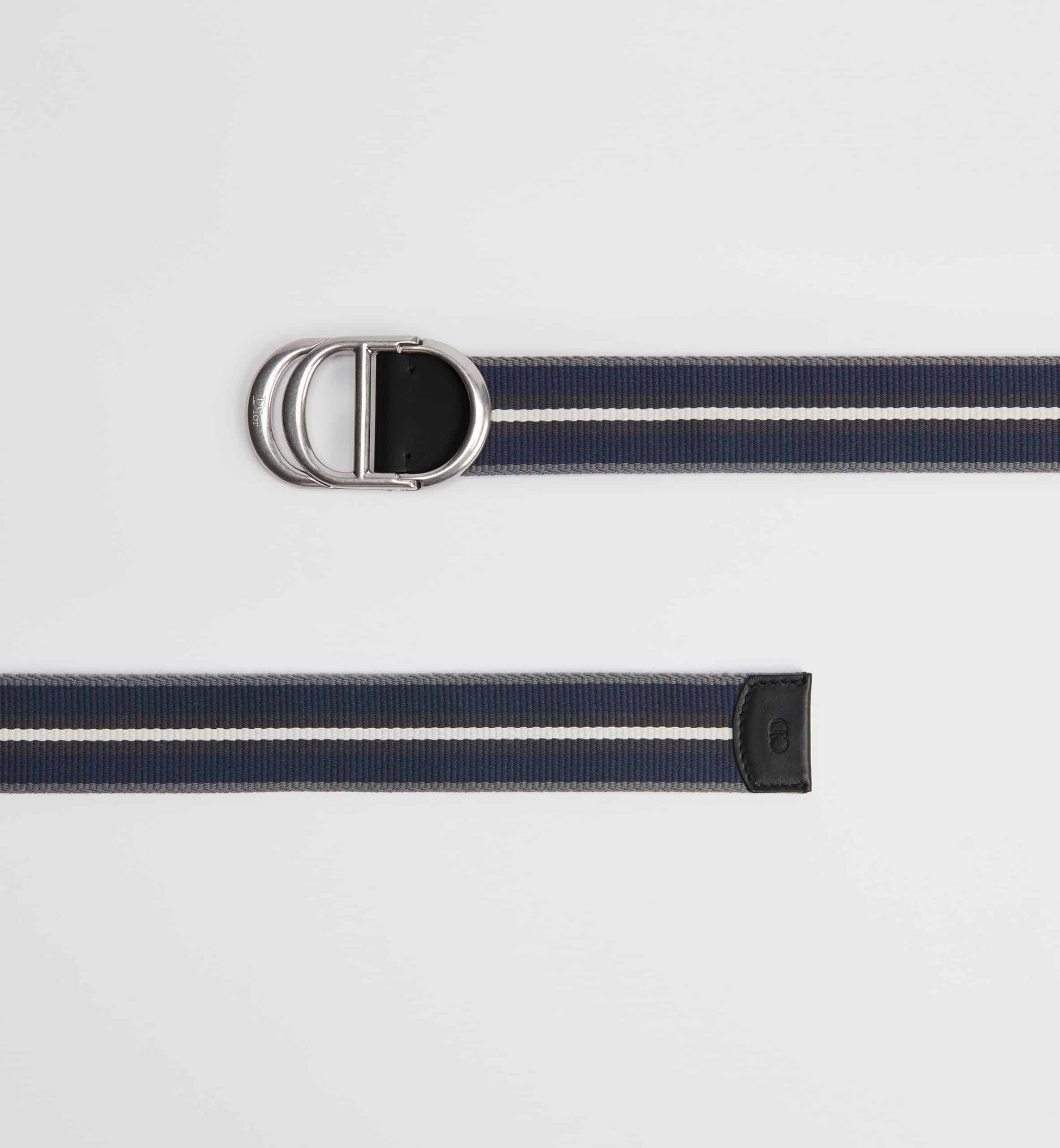 Three-Tone Deep Blue Nylon