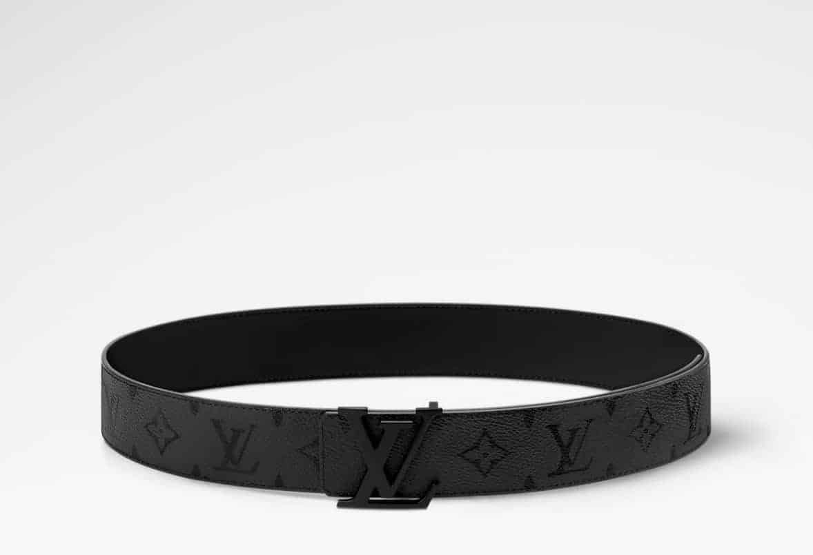 LV Initiales Midnight 40mm Reversible Belt