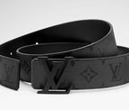 LV Initiales Midnight 40mm Reversible Belt