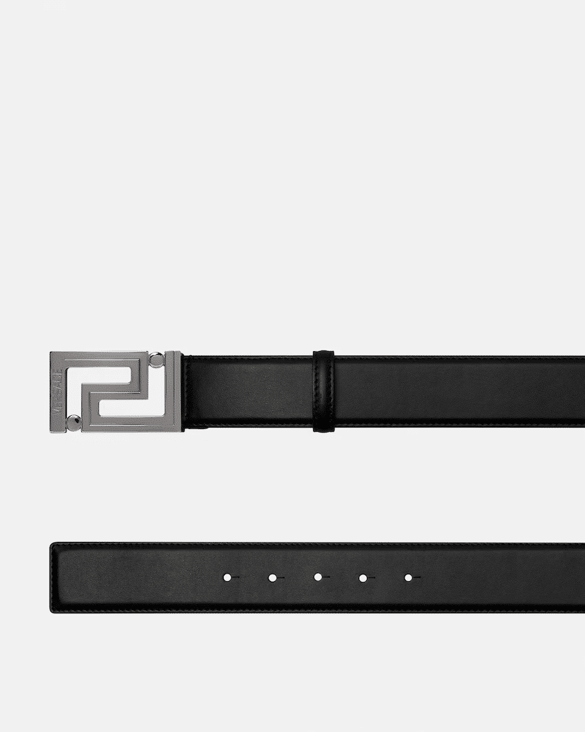Greca Leather Belt 1.6"