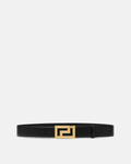 Greca Leather Belt