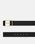 Greca Leather Belt
