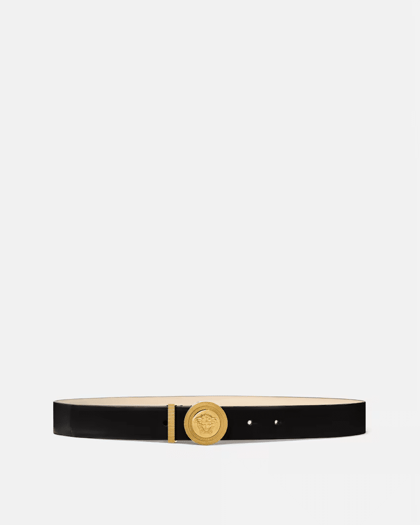 Medusa Biggie Leather Belt