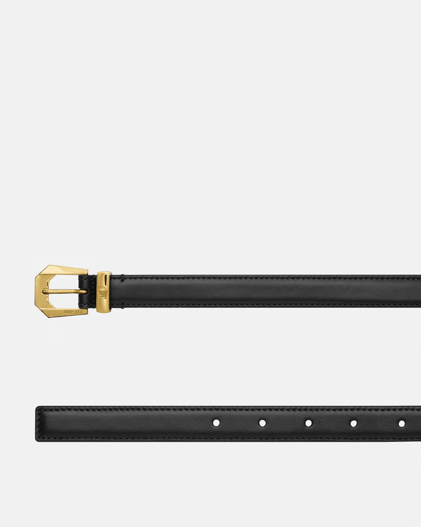 Medusa Heritage Leather Belt 0.8