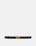 Greca Goddess Leather Belt 2 cm