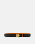 Medusa Biggie Reversible Leather Belt 4 cm