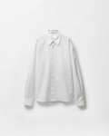 Striped Cotton-Poplin Loose Shirt