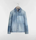 Overshirt with Patchwork Effect