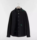 Overshirt with Dior Clover Embroidery
