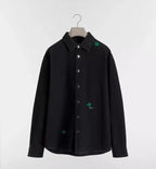 Overshirt with Dior Clover Embroidery