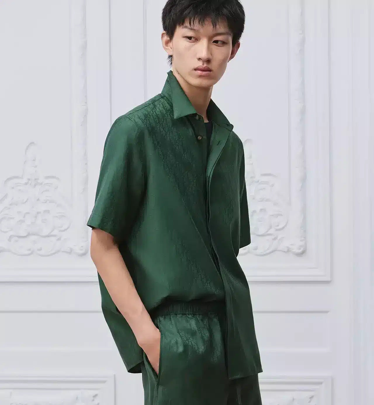 Dior Oblique Short-Sleeved Shirt
