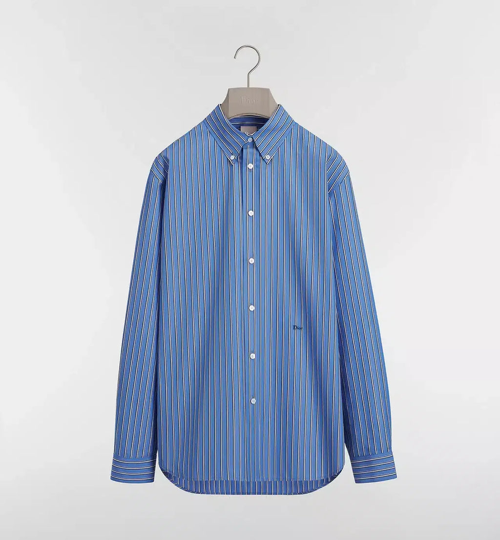 Shirt with Dior Embroidery