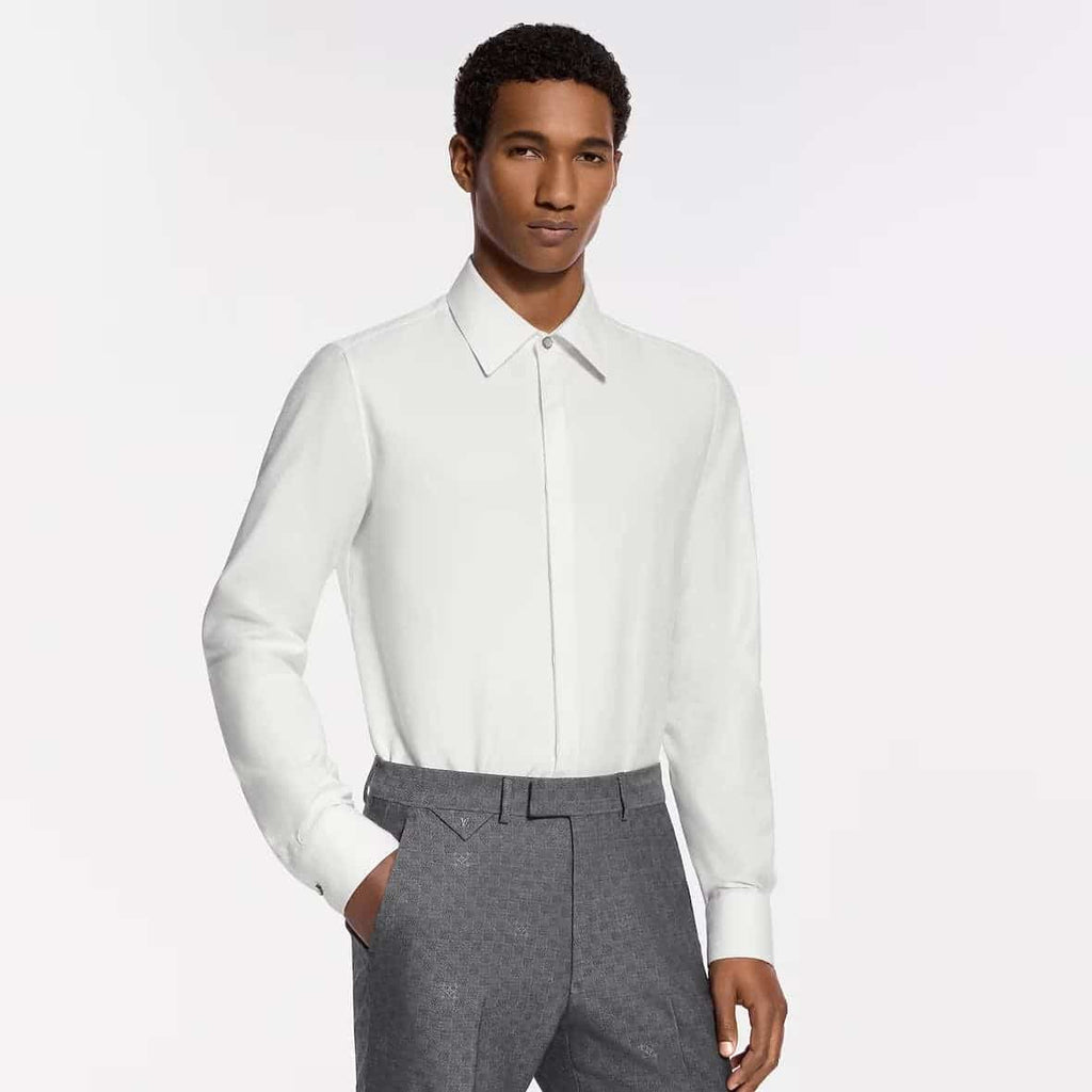 Monogram Long-Sleeved Evening Shirt