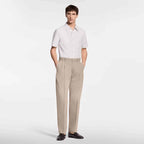 Short-Sleeved Jacquard Shirt