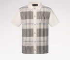 Graphic Jacquard Short-Sleeved Shirt