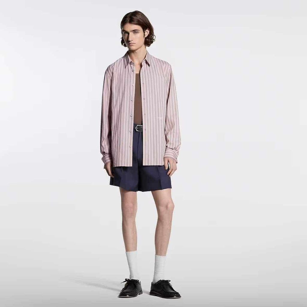 Striped Long-Sleeved Shirt