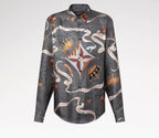 Printed Silk Shirt