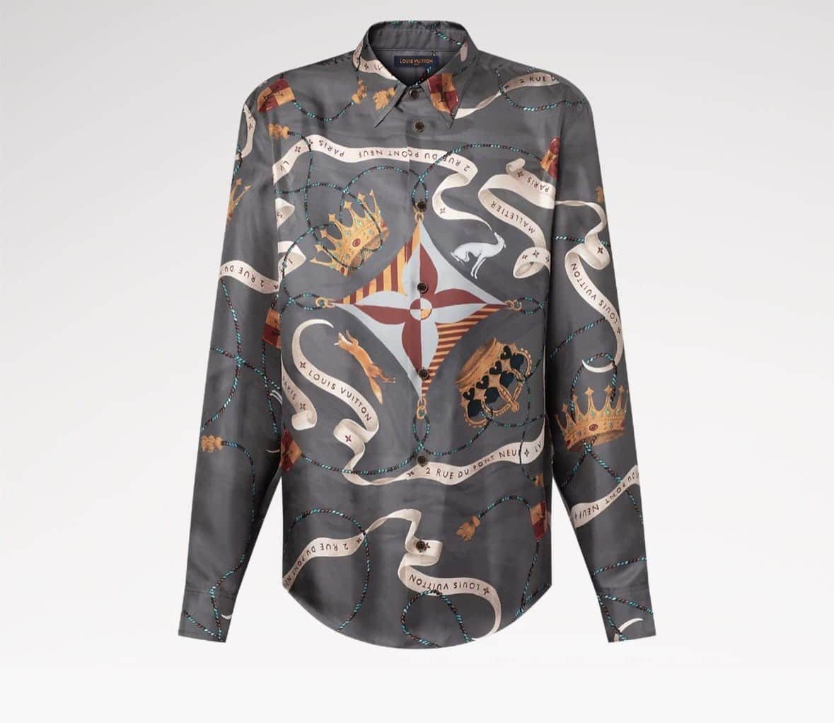 Printed Silk Shirt