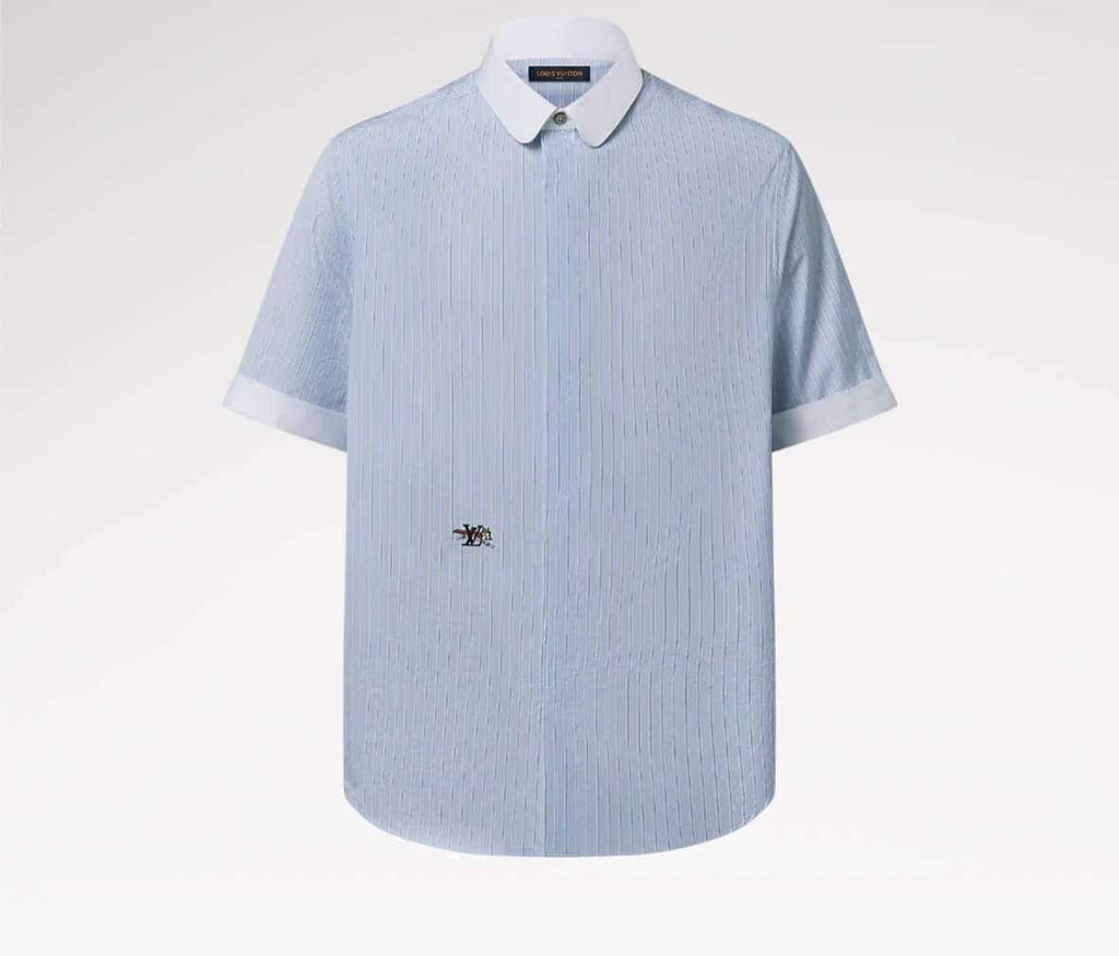 Striped Short-Sleeved Shirt