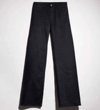 Cotton denim pants
